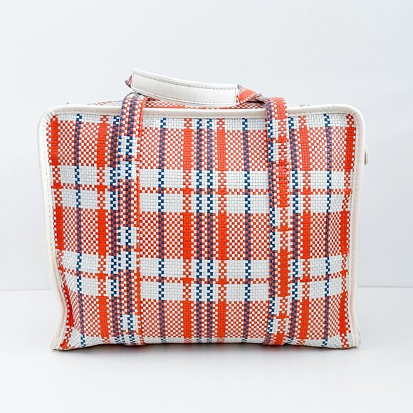 Louis Vuitton Braided Street Shopper PM Orange Blue White - Picture 3 of 16